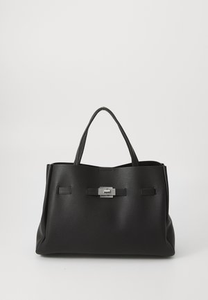 BRYAR SATCHEL - Sac à main - black/silver-coloured