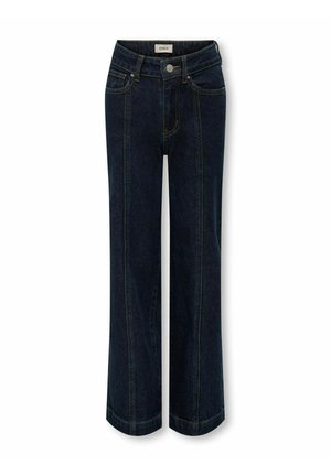 WEIT HOHE TAILLE WEIT CHNITT - Jeans relaxed fit - dark blue denim