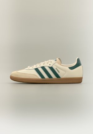 adidas Originals, SAMBA OG UNISEX - Маратонки - cream white/collegiate green