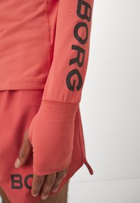 Björn Borg MIDLAYER HALF ZIP - Hosszú ujjú felső - faded rose