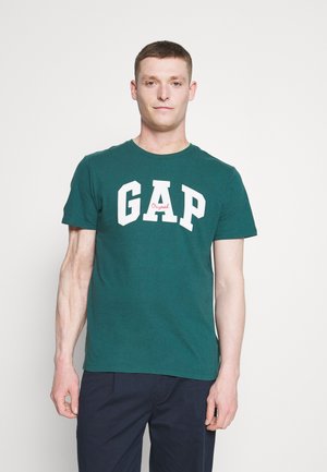 LOGO ARCH - T-shirt z nadrukiem - teal