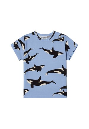 JUNO ORCA AOP - Print T-shirt - cashmere blue