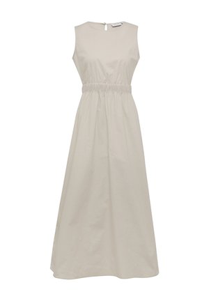 comma casual identity ÄRMELLOSES MIT CUT-OUT - Maxi dress - beige