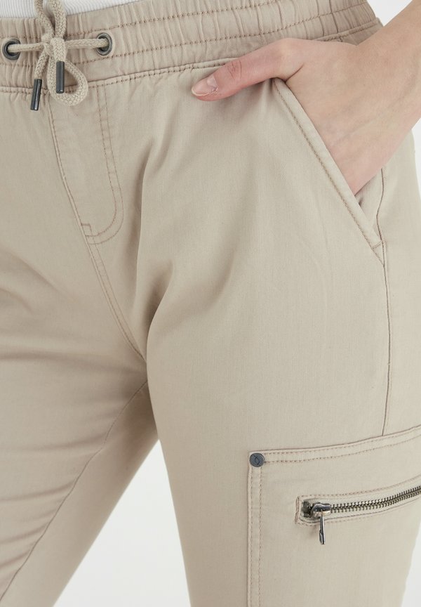 FRPOSTRAP - Cargo trousers - oxford tan3