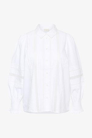 Kaffe Curve KCBELLI SHIRT - Button-down blouse - optical white