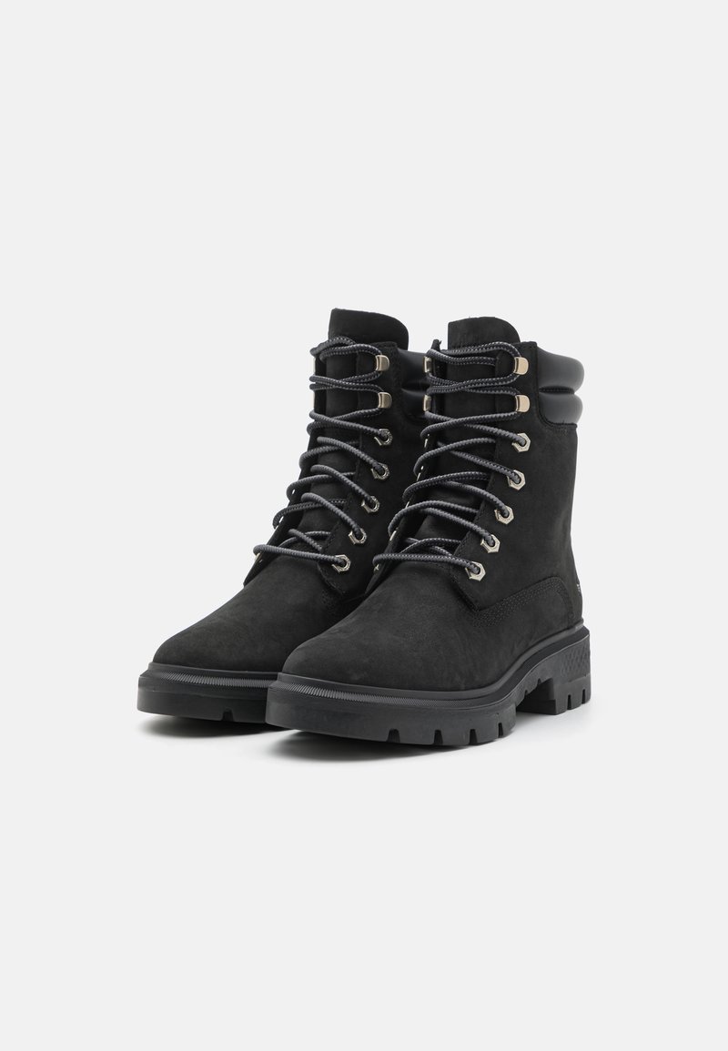 Timberland CORTINA VALLEY - Kotníkové boty na platformě - jet black