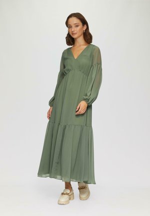BOHO STIL - Robe longue - salbeigrün