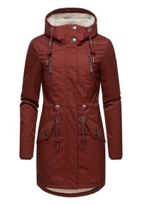 Ragwear - ELSIE MELANGE - Parka - wine red Miniatuurafbeelding 1