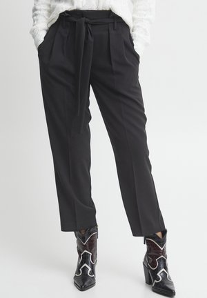 BYDANTA - Pantaloni - black