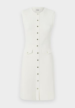 sandro ROBE DAY COTES POCHES COTES - Hverdagskjole - ecru