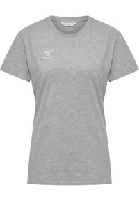 T-shirt - bas - grey melange