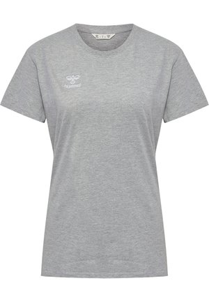 T-shirt basic - grey melange