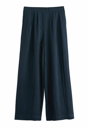 TALL FIT - SUPERWIDE PLEATED  - Housut - navy