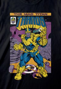 Henry Tiger MARVEL COMICS AVENGERS THANOS COVER - Triko s potiskem - black