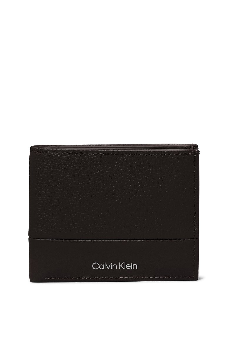 Calvin Klein SUBTLE MIX BIFOLD - Portafoglio - java brown pebble and smooth