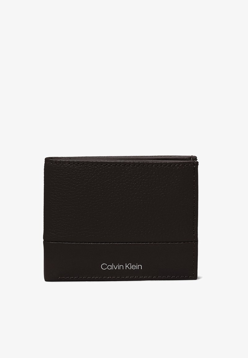 Calvin Klein SUBTLE MIX BIFOLD - Portafoglio - java brown pebble and smooth