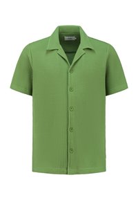 DEAN WAFFLE STRUCTURE - Shirt - light olive green
