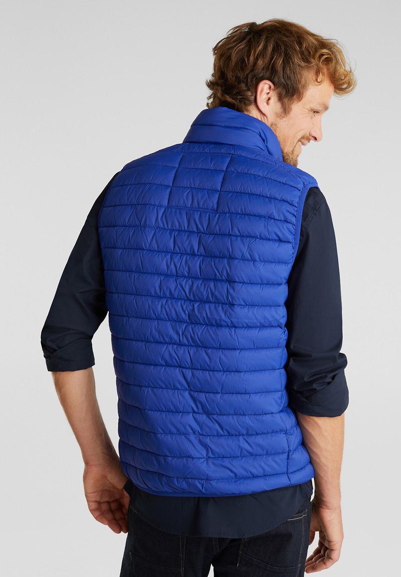 Herren Leichte Jacken | Esprit RECTHINS VEST Weste bright blue/blau - HQ31114 Herren Leichte Jacken | Esprit RECTHINS VEST Weste bright blue/blau - HQ31114
