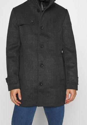 Abrigo clásico - mottled dark grey