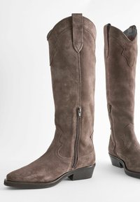 Next FOREVER COMFORT- REGULAR FIT - Kauboi-/mootorrattasaapad - chocolate brown