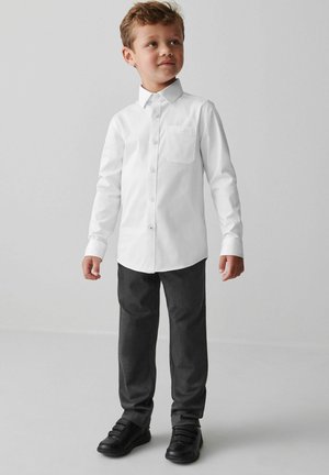 SENIOR SCHOOL WITH STRETCH LONG SLEEVE. - Košeľa - white