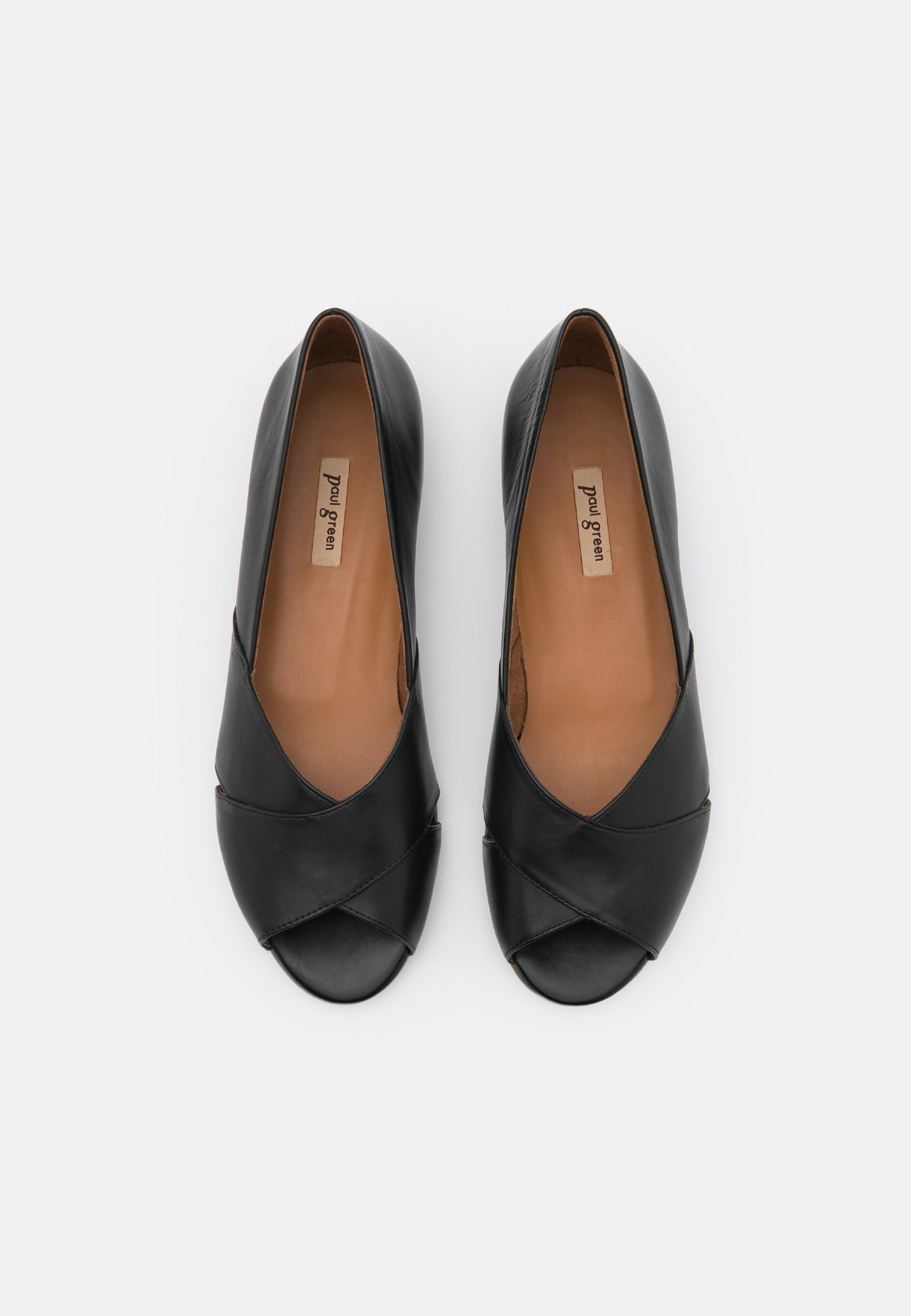 Paul Green Peeptoe ballet pumps 