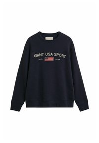 GRAPHIC CREW NECK - Sudadera - evening blue