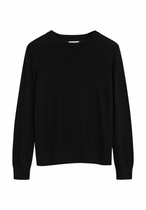 CREW NECK  - Strickpullover - black