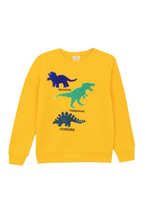 Koton Sweatshirt Crew Neck Long Sleeve Brushed Interior Dinosaur - 9
