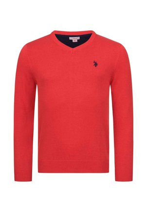 Jumper - rot navy