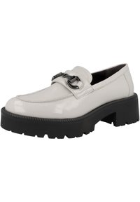 Tamaris Slip-ons - pale grey patent