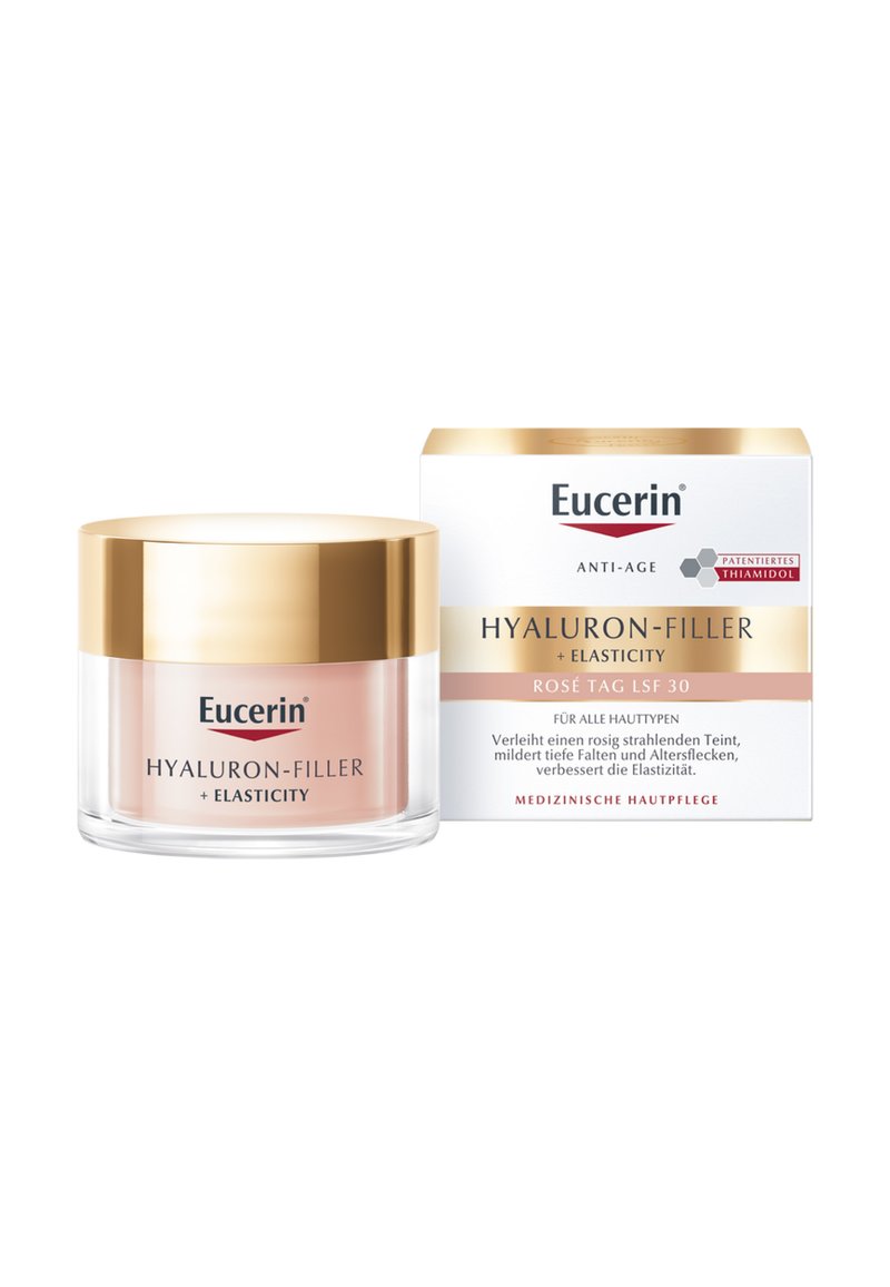 Eucerin - EUCERIN GESICHTSCREME EUCERIN HYALURON-FILLER + ELASTICITY ROSÉ TAG LSF 30 - Gesichtscreme - transparent, Vergrößern