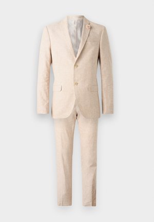 Isaac Dewhirst THE WEDDING LOOK SLIM - Κοστούμι - taupe