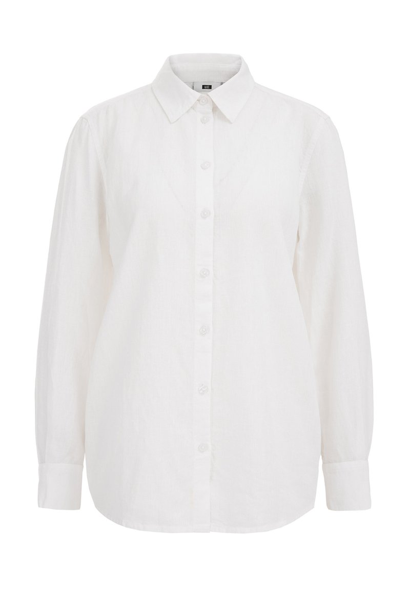 WE Fashion Overhemdblouse wit WE Fashion Overhemdblouse wit