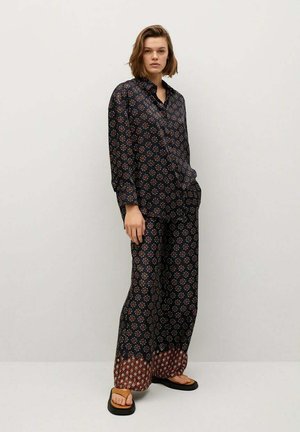 Trousers - black