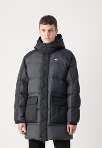 Tommy Jeans TWO TONE - Manteau en duvet - black