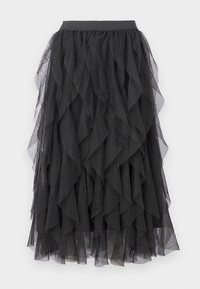 VMRILEY CALF SKIRT - A-linjainen hame - asphalt