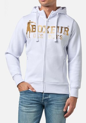 Sweatjacke - weiss