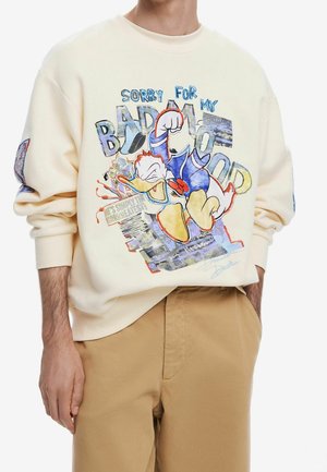 Sweatshirt - beige