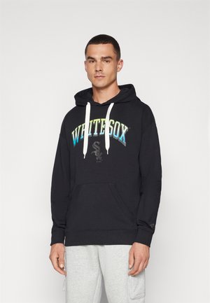 MLB CHICAGO WHITE SOX GRADIENT PULLOVER HOODIE - Sweat à capuche - black/signature off white