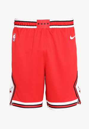 CHICAGO BULLS NBA SWINGMAN SHORT ROAD - Sport rövidnadrágok - university red/white