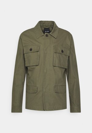 Leichte Jacke - mottled olive