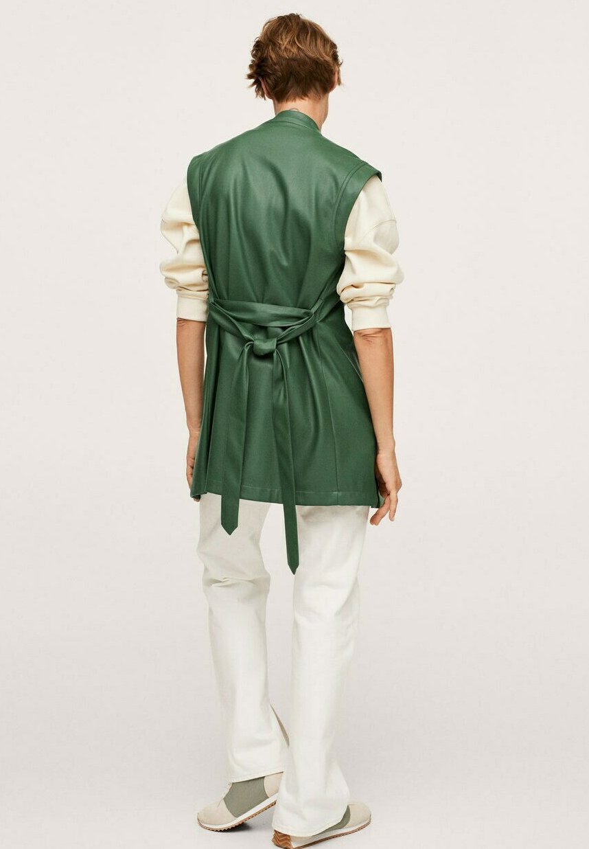Mango MET - Chaleco - bosgroen/verde - Zalando.es