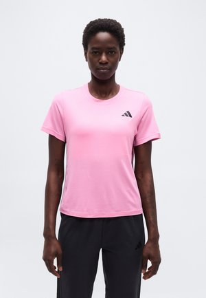 CREW TEE - Bluză sport - tropic bloom/black