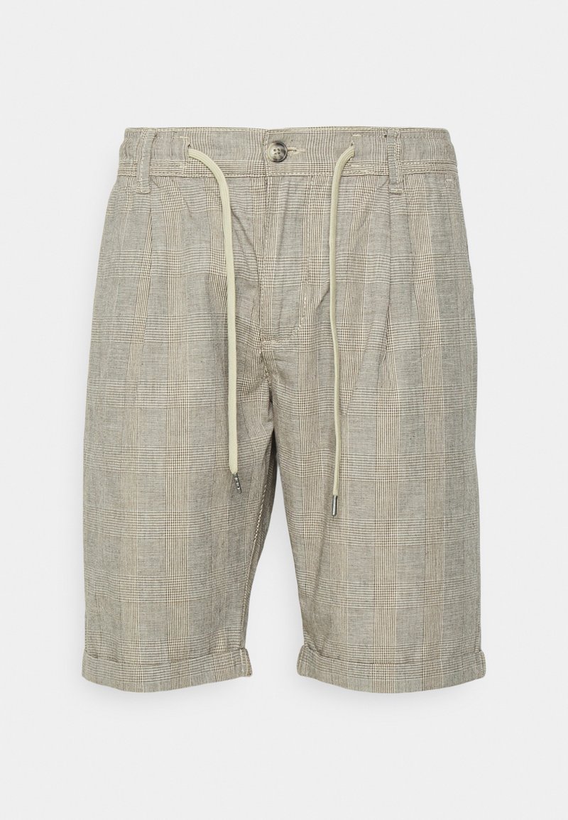 Herren T-Shirts & Polos | Lindbergh CHECKED PLEAT Shorts sand/beige - EG24991 Herren T-Shirts & Polos | Lindbergh CHECKED PLEAT Shorts sand/beige - EG24991