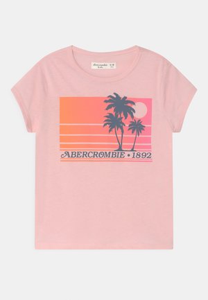 COCONUT GIRL LOGO - Print T-shirt - pink