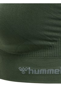 Hummel SEAMLESS - Sport-BH mit mittlerer Stützkraft - green