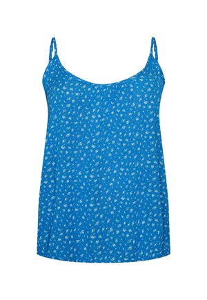 Zizzi, T_SHIRT_TOP - Top - blau