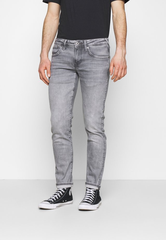 HATCH - Slim fit jeans - grey denim