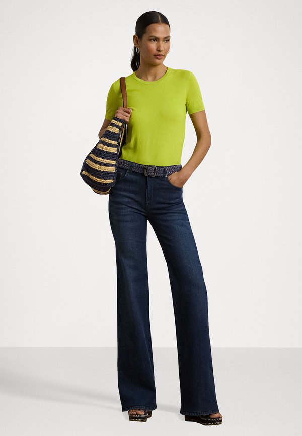 EYELAH SHORT SLEEVE - Basic T-shirt - lime chartreuse2